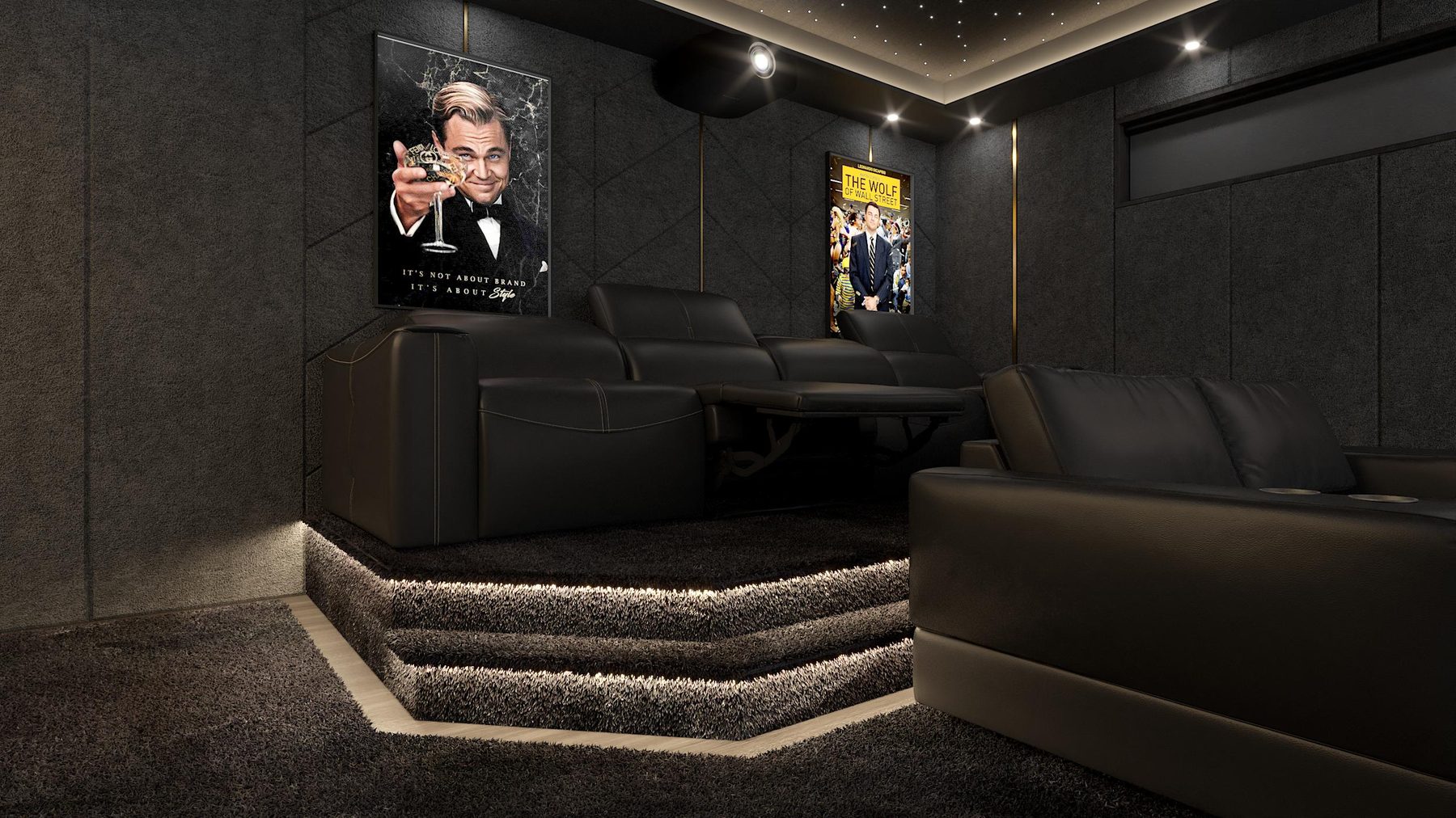 Home cinema visualisation
