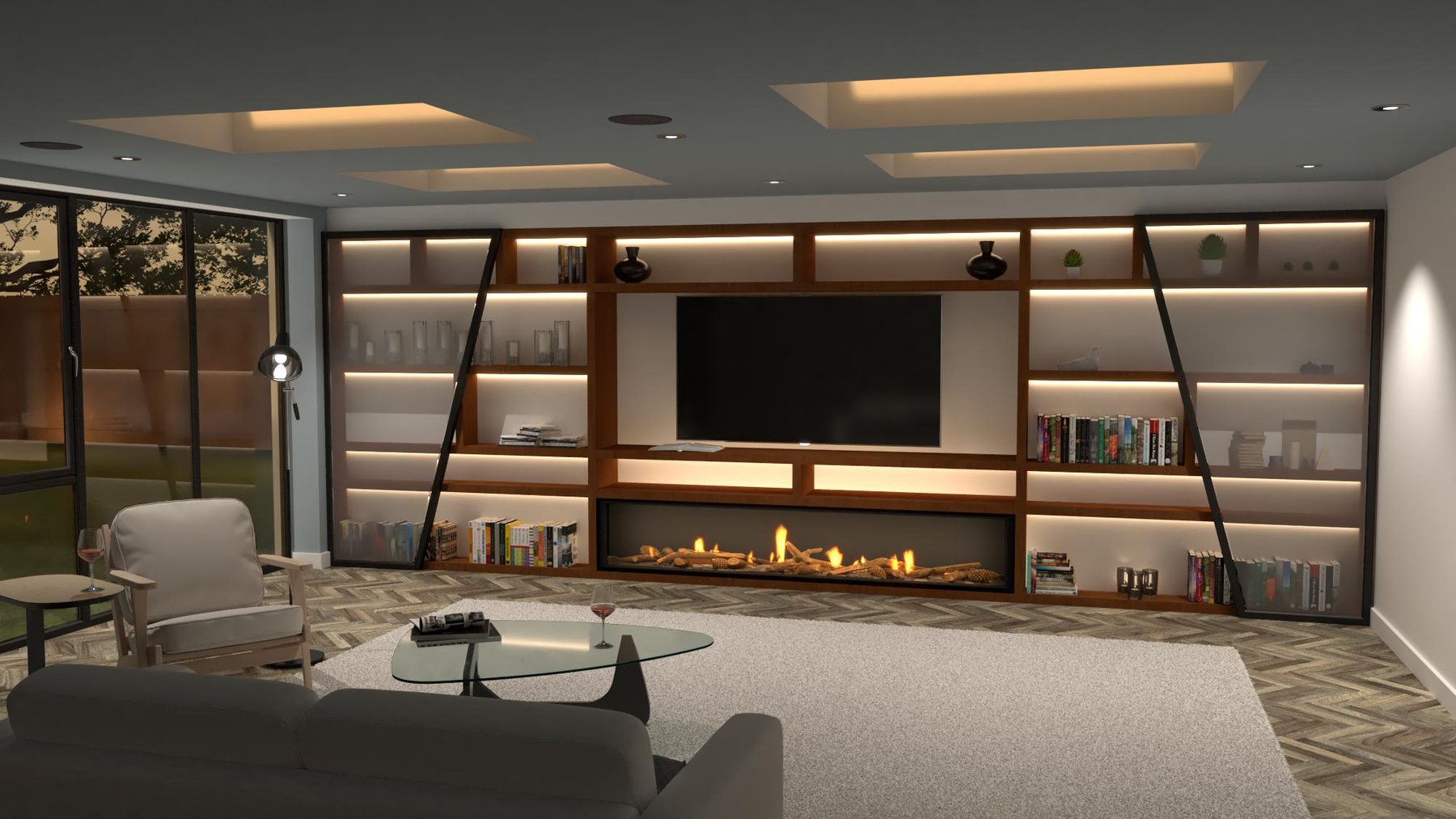 Media wall visualisation