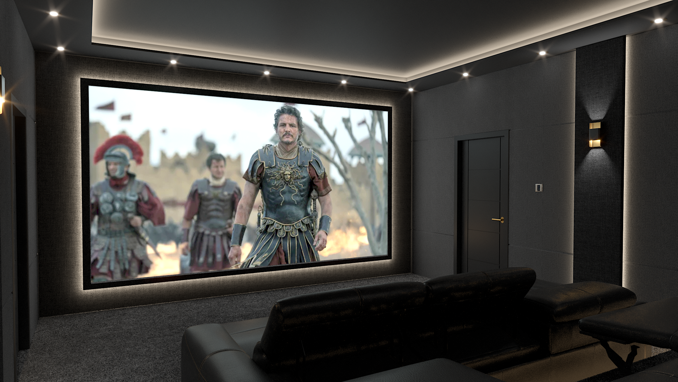 Home cinema visualisation