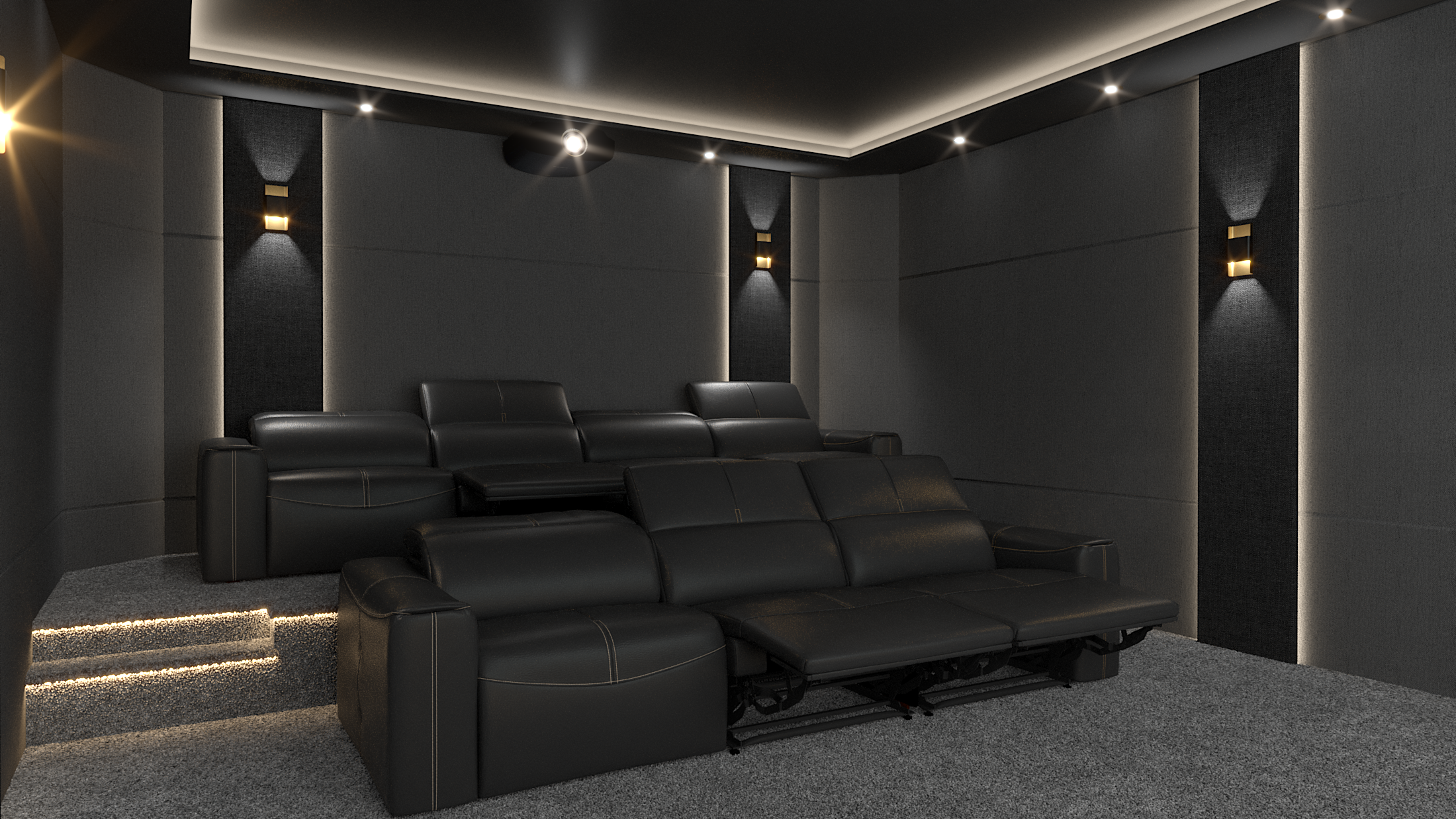 Home cinema visualisation